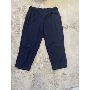 NWOT Jessica London Navy Blue‎ Stretch Dress Pants Plus Size 24W